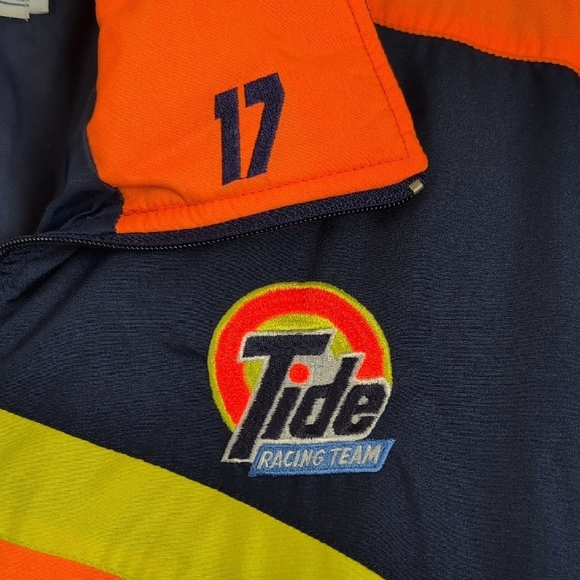 Eagle Ridge Tide Bomber Jacket NASCAR Y2K Racing 90s - Picture 4 of 9